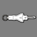 Key Clip W/ Key Ring & Capital Letter Y Key Tag